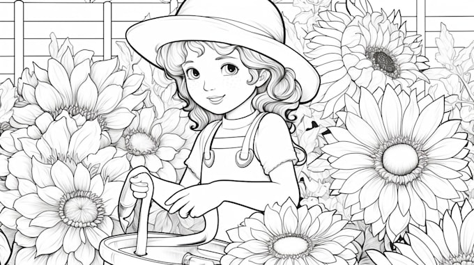 AI to Create Coloring Pages Unleash - Create High Quality Ai Generated Coloring Book Pages For Kids And Adults 