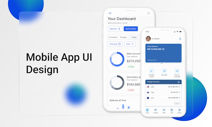Create ui ux design for your mobile app by Joaditya | Fiverr