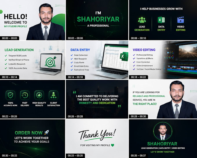 b2b lead generation and data entry expert