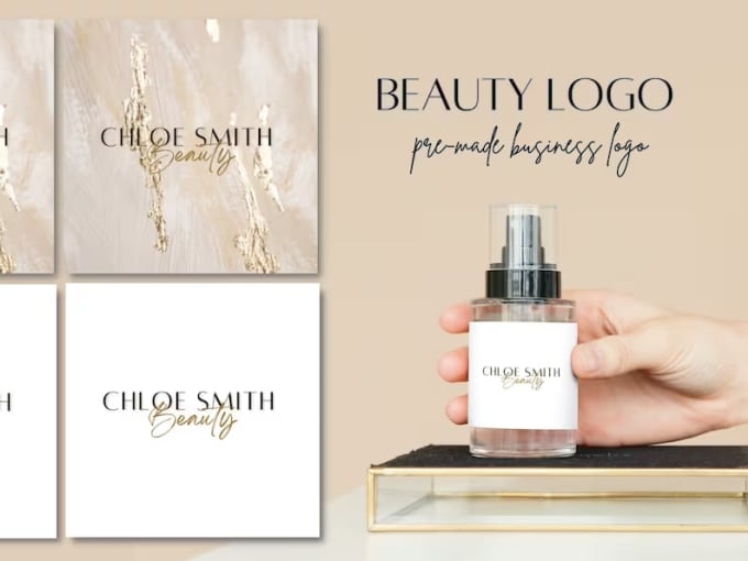 Luxury Perfume Bottle Business Card