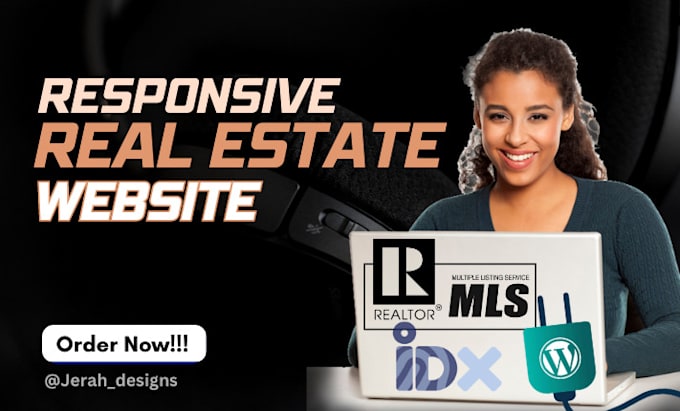 build a real estate website with idx mls, wix in wordpress