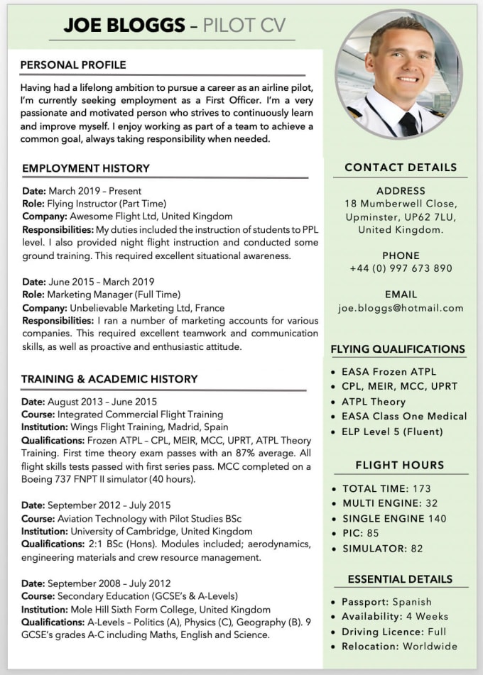 Secure you the job of your passion through expert cv resume cover