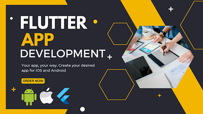 Develop ios and android apps using flutter by Xrahulsah | Fiverr