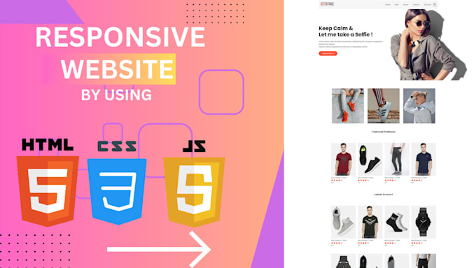 Do responsive website by using html css by Juwel_ahammad_ | Fiverr