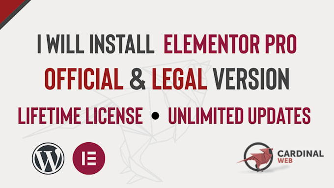 install elementor pro licensed lifetime updatable