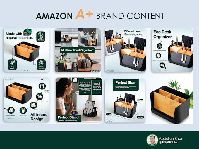Design highly engaging product images for your amazon product by