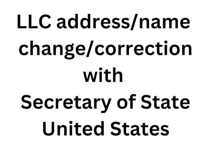 change registered agent mailing address with state secretary