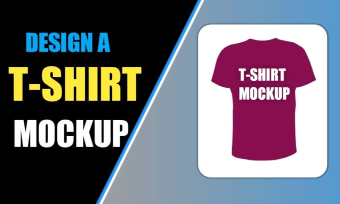 Create outstanding t shirt mockup design by Mola_designer | Fiverr