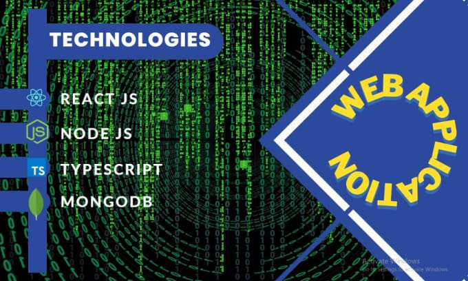 Develop custom web application with react, node, express and mongodb by ...