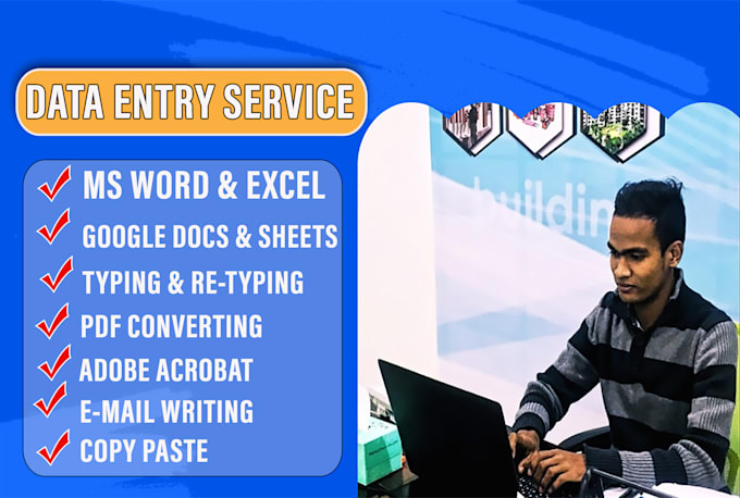 do data entry copy paste and conversion