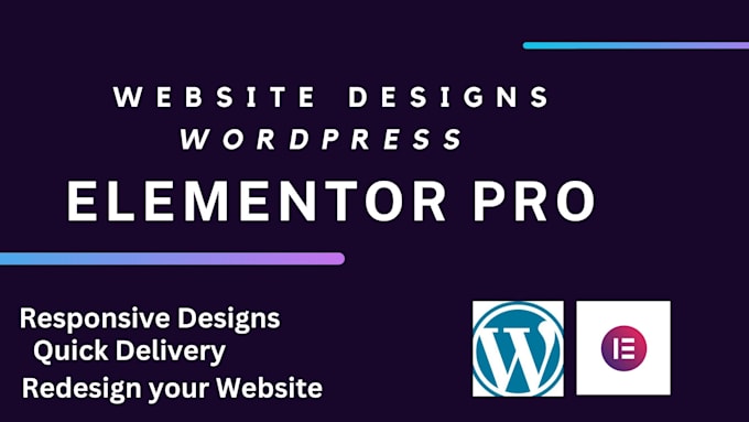 Design a professional website using elementor pro by Fajarnadeem_ | Fiverr
