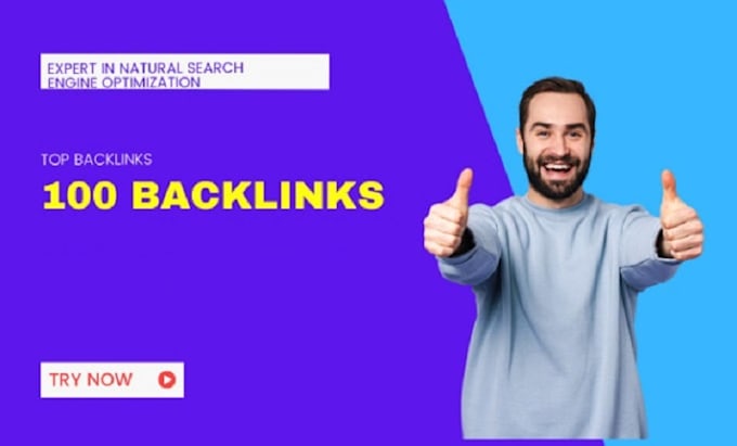 do 100 seo backlinks high da authority