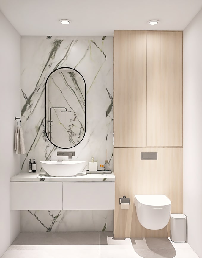 transform your bathroom with 3d design and realistic images