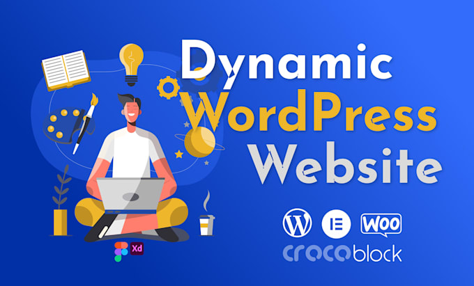 make wordpress website design with elementor, responsive, SEO optimized