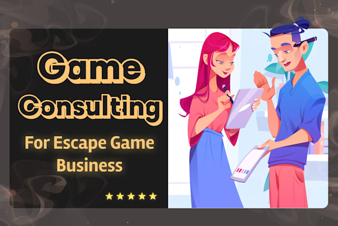 provide expert escape room consulting