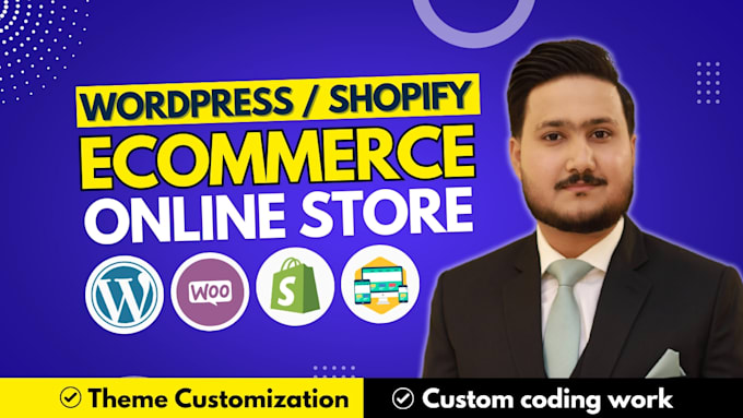 build a high converting ecommerce website on shopify or wordpress woocommerce