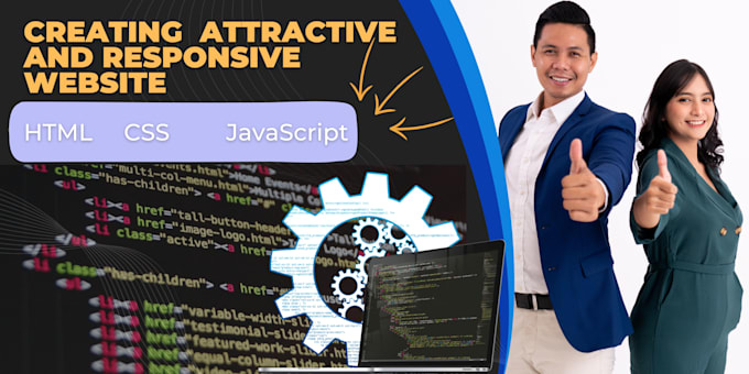 Create responsive website using html css javascript by Ambujkumar678 ...