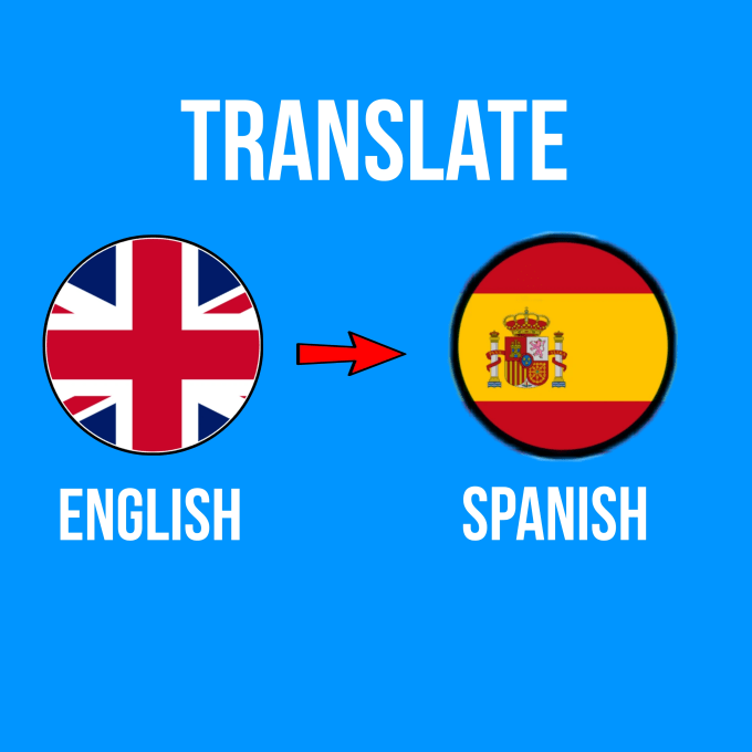 Translate english to spanish by Alisarim122 | Fiverr