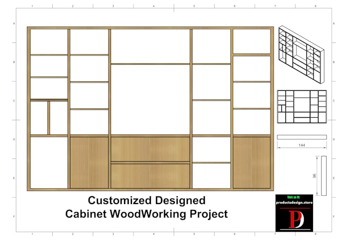 design wood furniture closet, cabinet, kitchen, chair, table
