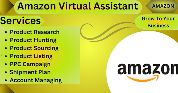 Be your amazon virtual assistant expert amazon fba by Aneshkarera | Fiverr