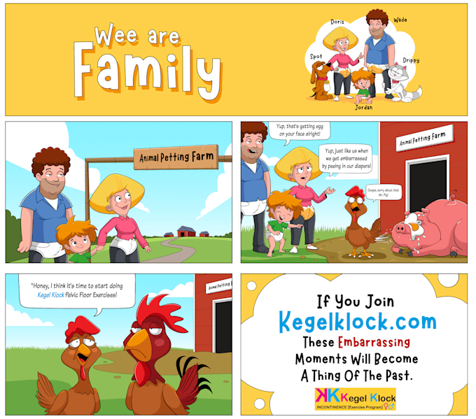 create cartoon colored comics