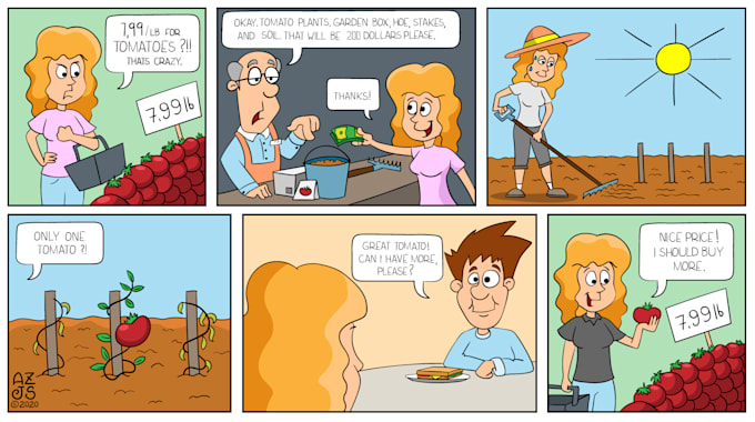 create custom cartoon comics