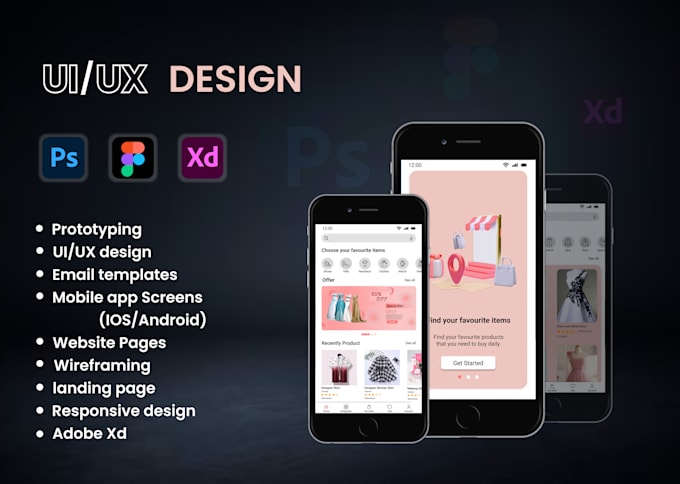Do unique and creative website ui ux design by Ashokjadav047 | Fiverr