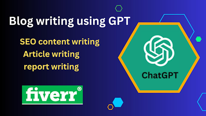 do blog writing and data entry using chat gpt 4