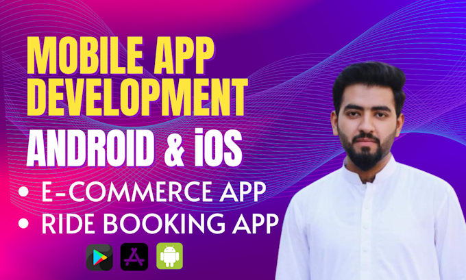 develop application for ecommerce, ride booking app etc