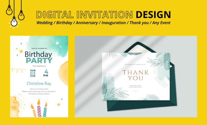 Tarjeta de Invitación Digital