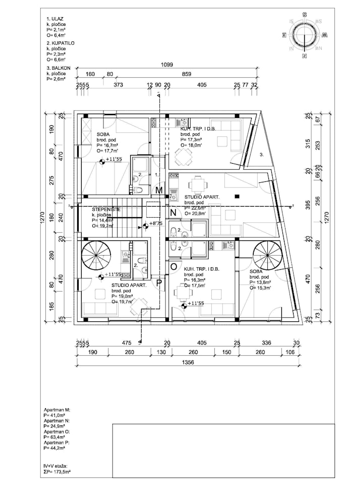 Make your sketch or pdf into professional 2d floor plan by Goggom | Fiverr