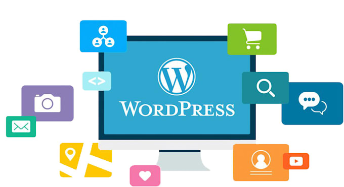 create and maintain a wordpress website