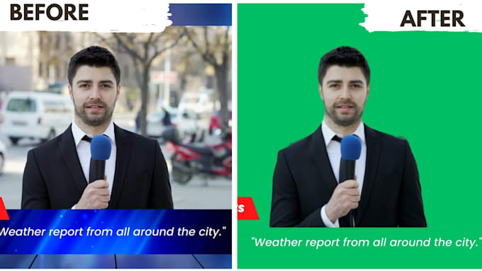 remove background from video