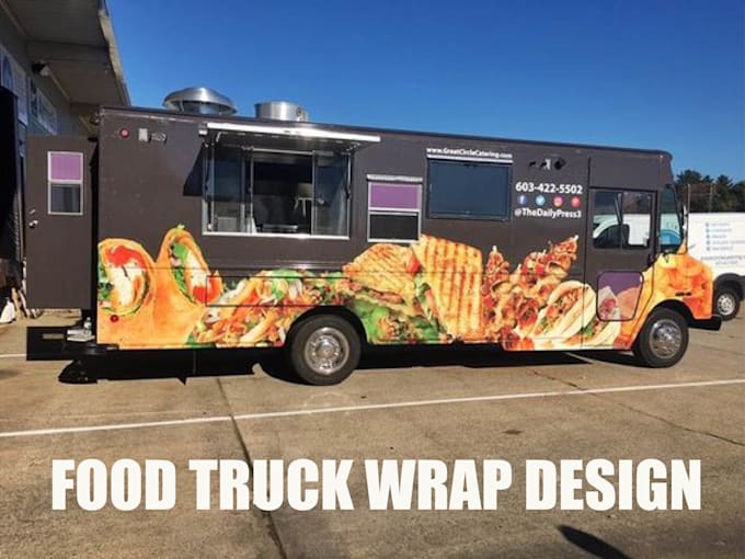 Food Truck Wrap Design