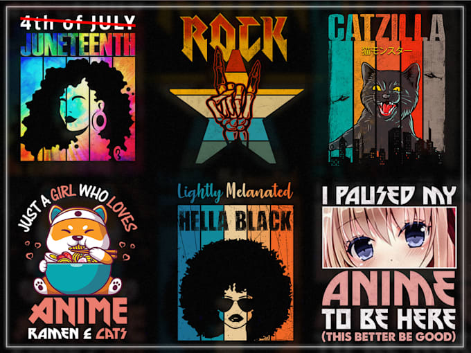 do custom t shirt, etsy, amazon, for print on demand