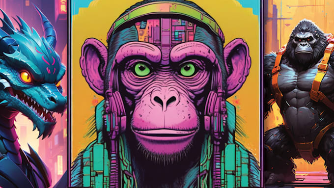 create ai arts using midjourney edit images as the ai artist