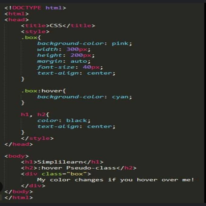 Do html css python and java programming by Simranmeshram26 | Fiverr image.
