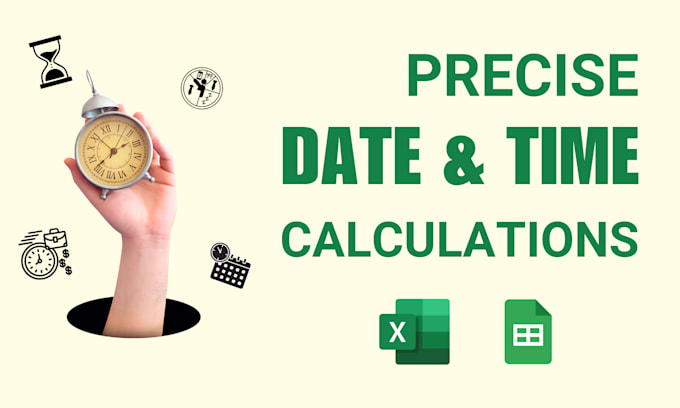 Führen sie präzise datums- und zeitberechnungen in excel oder