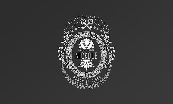 make a unique professional 3 luxury logo