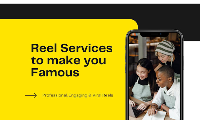 create viral, catchy, engaging instagram reels video editing