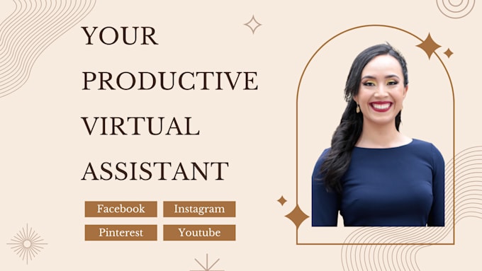 do social media manager, virtual assistant and canva