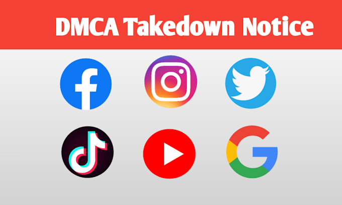 remove content from instagram, facebook,tiktok,reddit,youtube,google under dmca