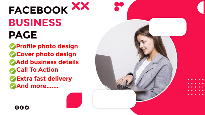 Create a professional facebook business page, and setup, fb fan page by ...