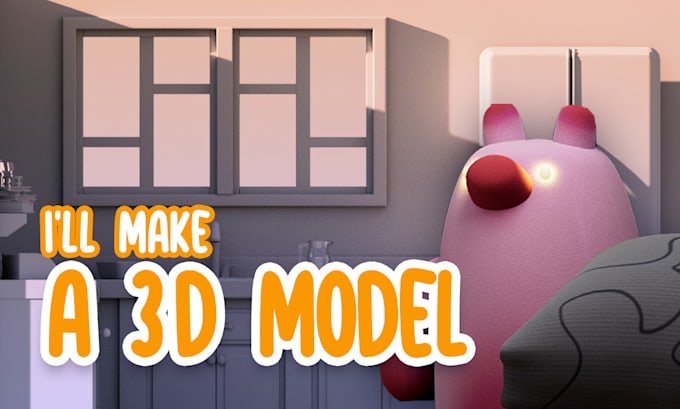 Do a 3d model for you by Zayaart | Fiverr