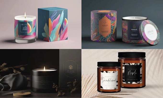 do candle label, cosmetic, supplement and product label design