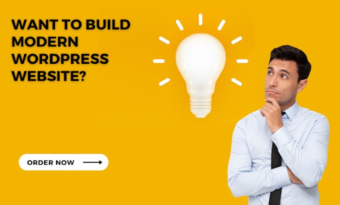 Develop a modern and unique responsive wordpress website with custom ...