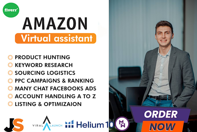 be your amazon fba virtual assistant and PPC expert