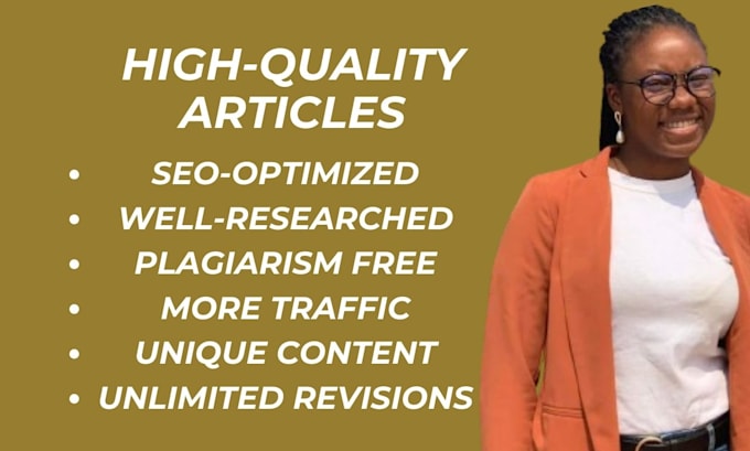 write quality article blog posts content without ai or chatgpt
