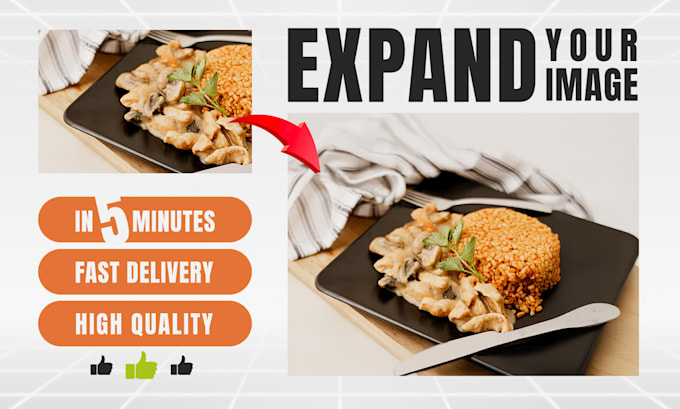 expand your photo quickly in 5 minutes