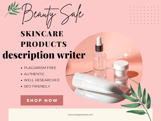 Write seo hair care, skincare, and beauty product description in 24 hrs